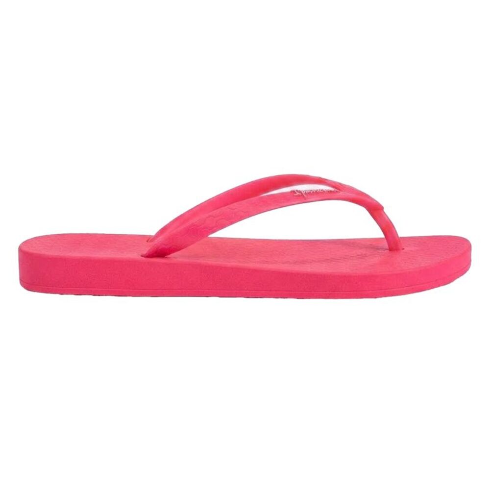 Ipanema Womens/Ladies Anat Logo Flat Flip Flops / Pink